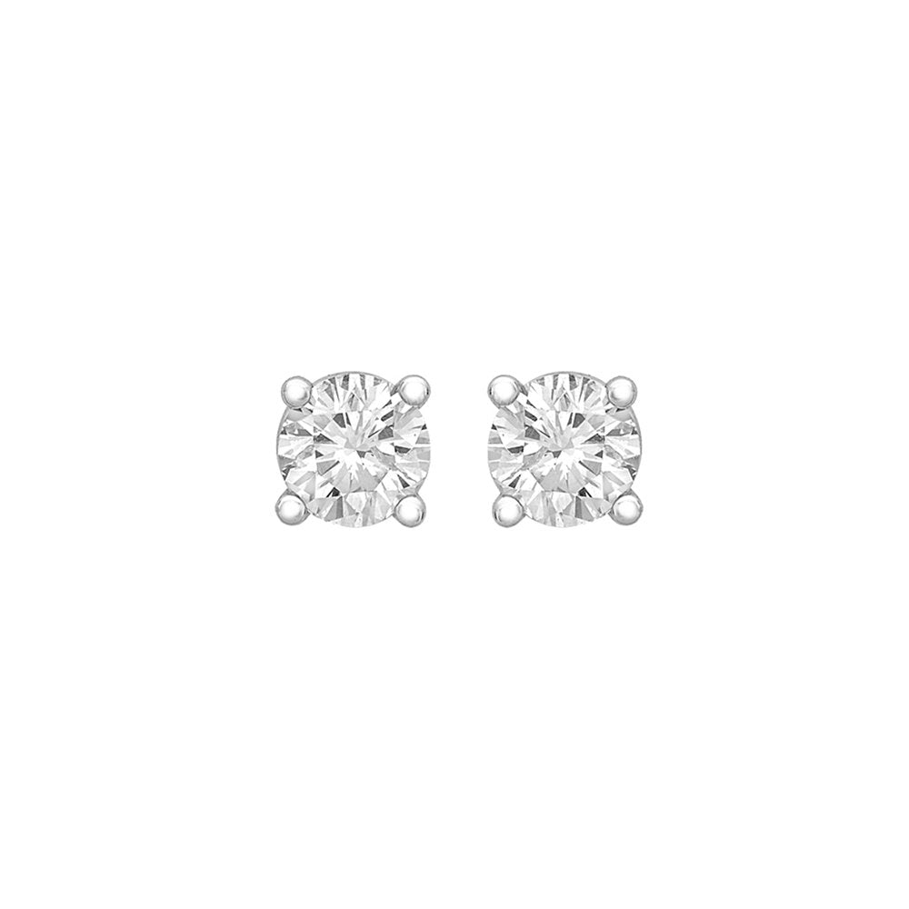 14ct White Gold 0.30ct Diamond Stud Earrings